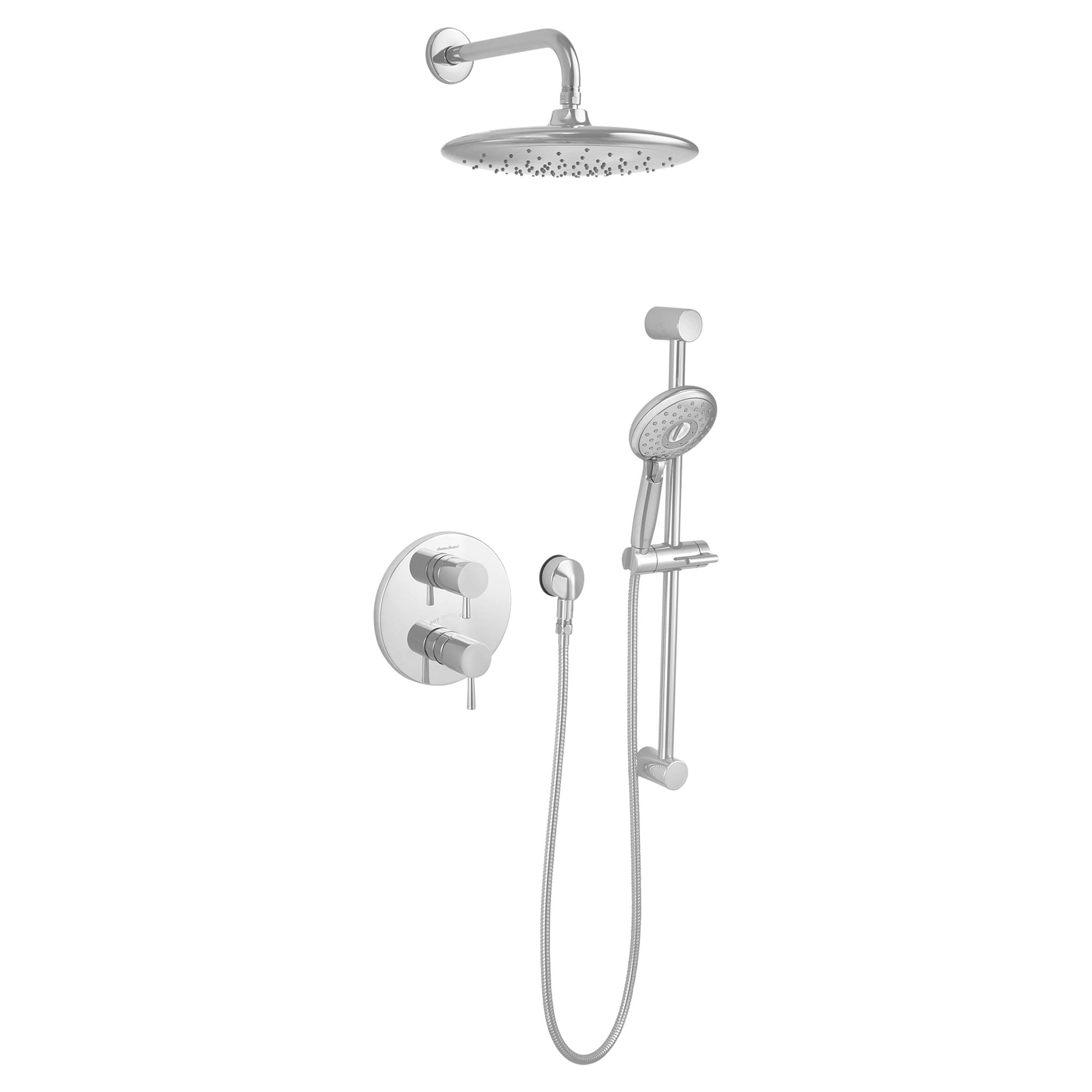 Spectra® Handheld 2.5 gpm/9.5 L/min 5-Inch 4-Function Hand Shower